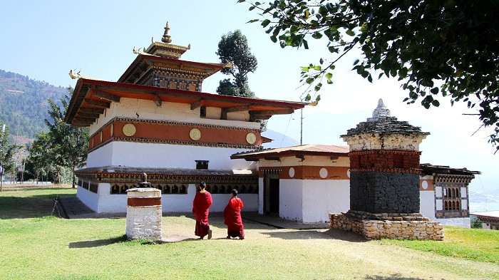 Du lịch Punakha, Punakha Bhutan, pháo đài Punakha Dzong